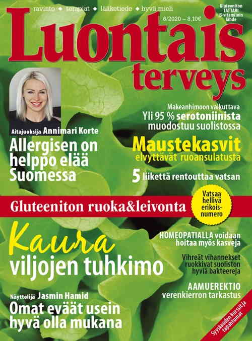 luontaisterveys lehti tarjous